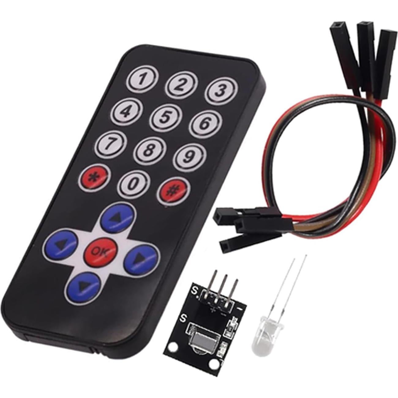 Kit Control Remoto Infrarrojo HX1838 JUZITAO 8 Piezas