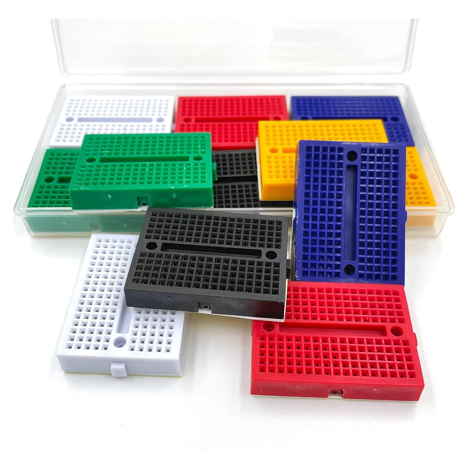 Kit 12 Placas de Pruebas Mini PCB Lkelyonewy 170 Puntos