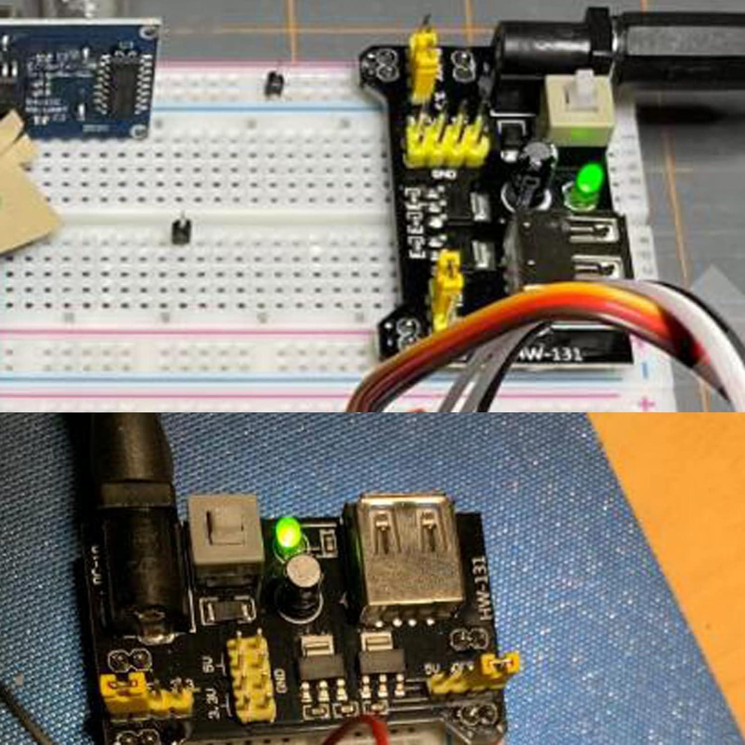 Módulo de Suministro de Energía DIANN 3.3V/5V con Clips 9V