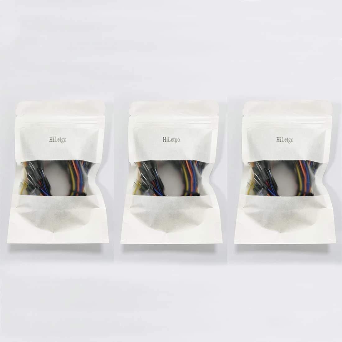 Conjunto de 65 Cables Multicolores HiLetgo para Breadboard