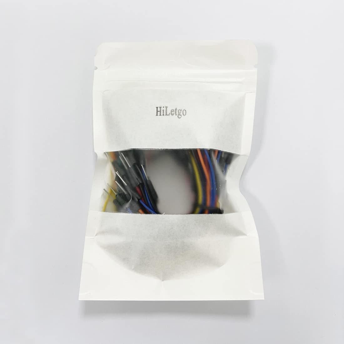 Conjunto de 65 Cables Multicolores HiLetgo para Breadboard