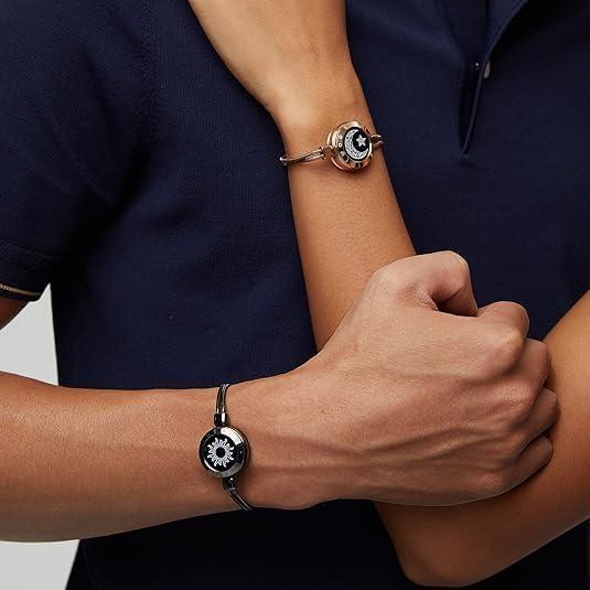 Pulseras Táctiles TOTWOO para Parejas - Vibración y Luz