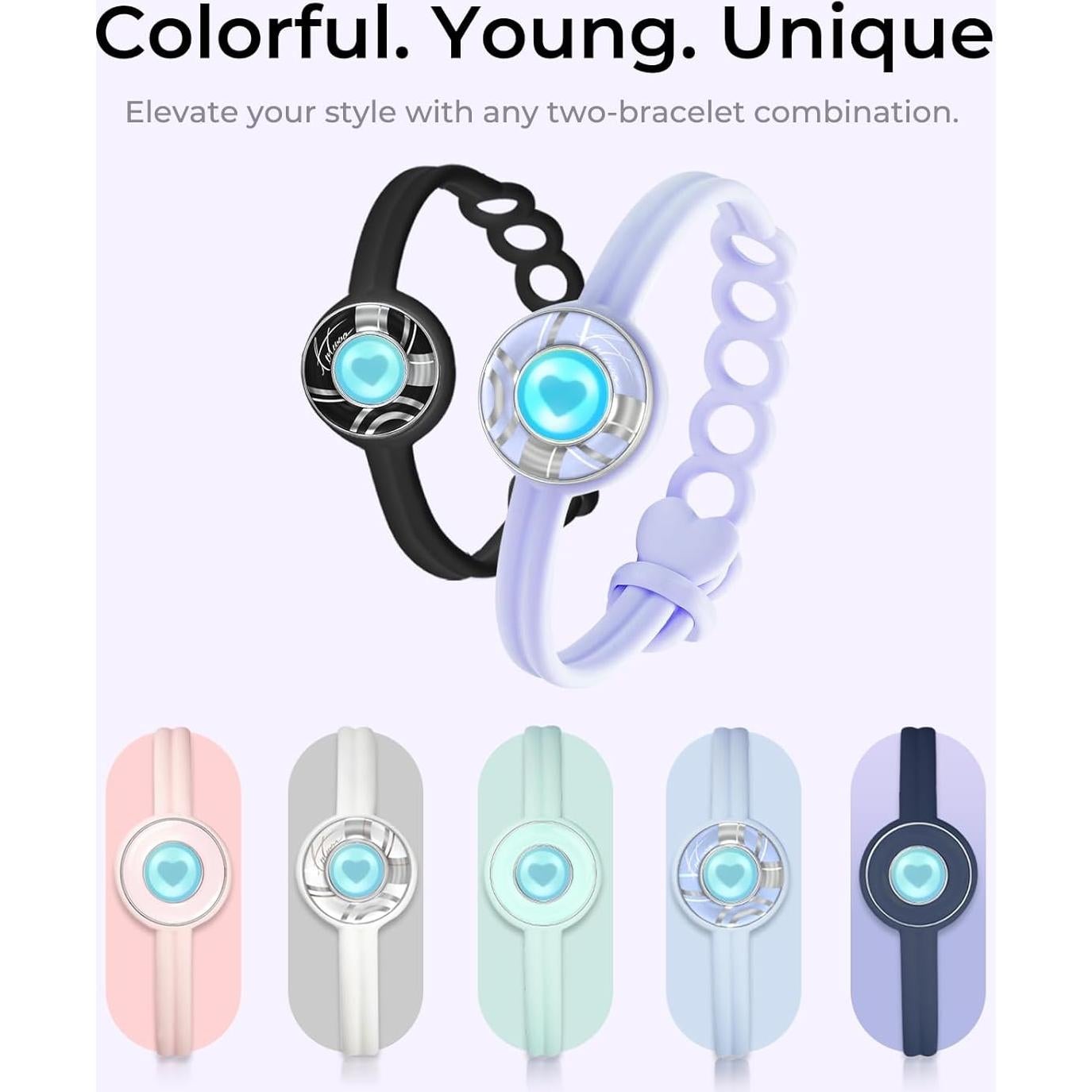 Pulseras de Toque a Distancia TOTWOO - Regalos para Relaciones