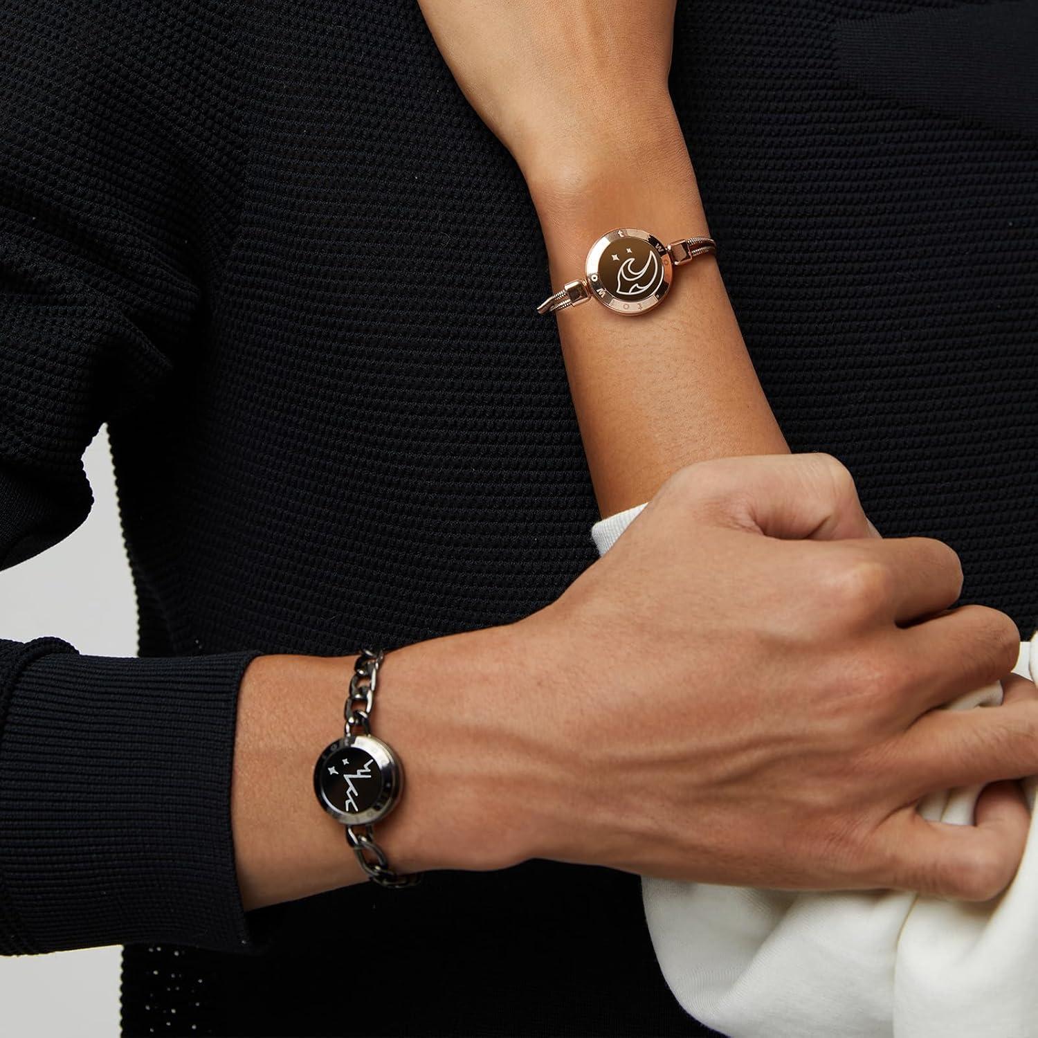 Pulseras Táctiles TOTWOO para Parejas - Amor a Distancia