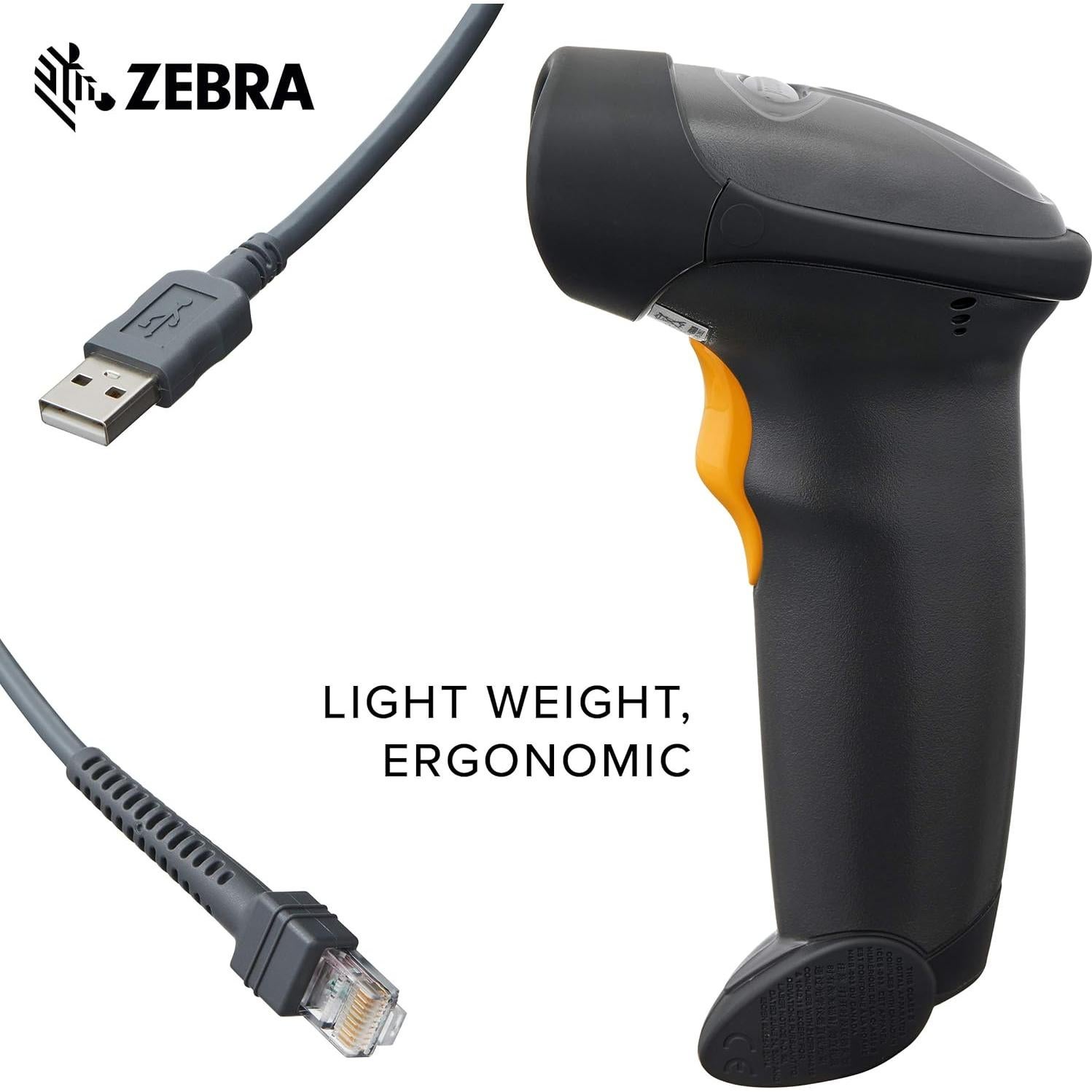 Escáner láser de mano con cable Symbol LS2208 - 150g