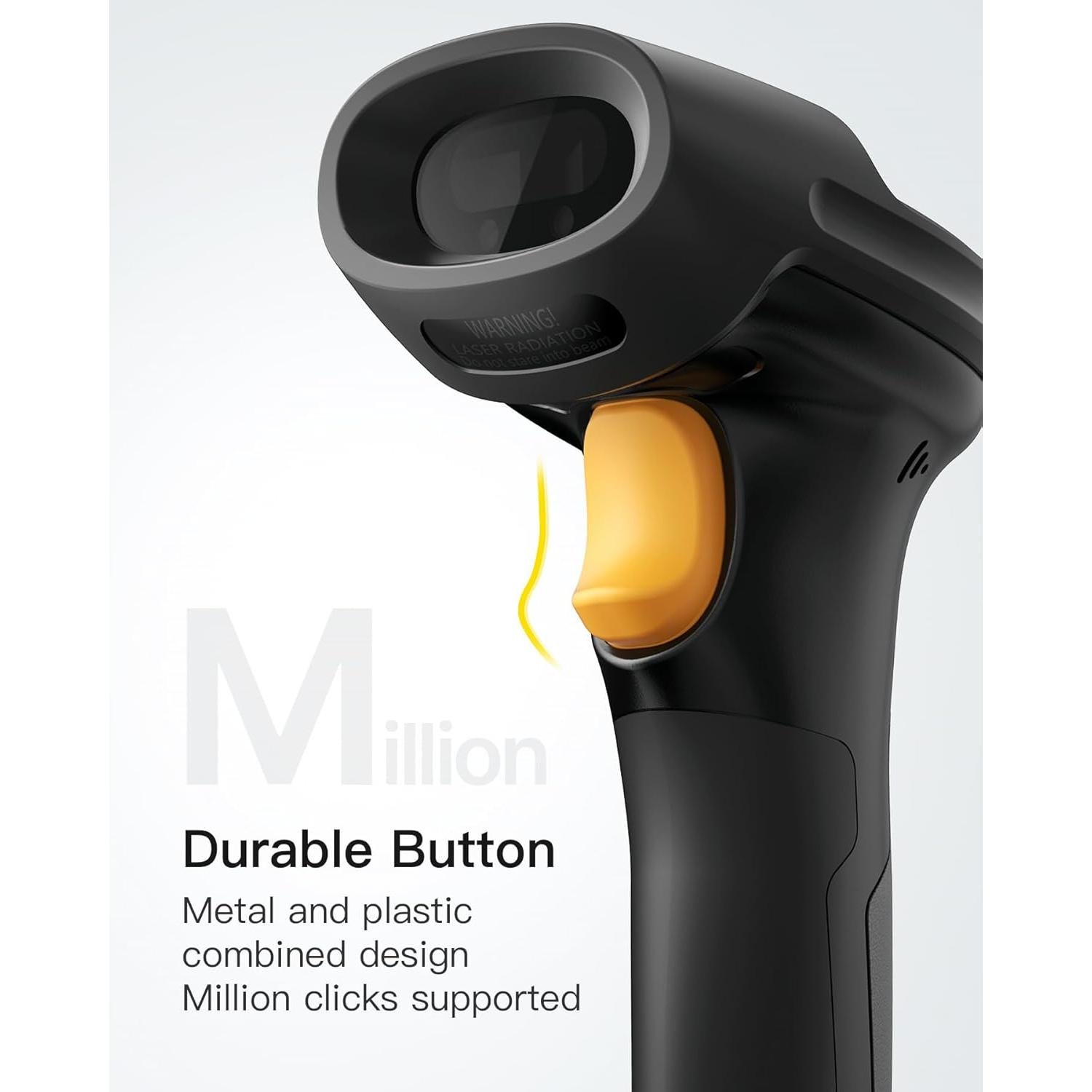 Escáner de Código de Barras Inateck BCST-60 Inalámbrico 35M