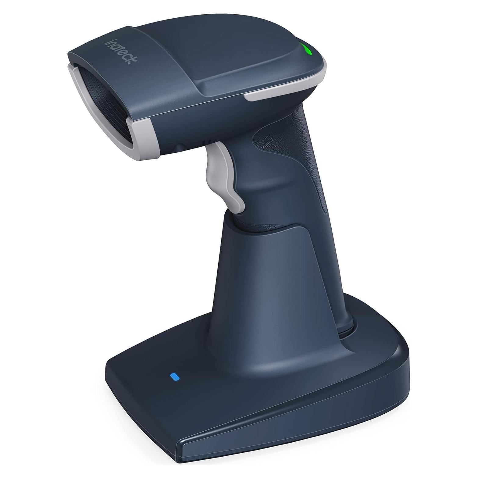 Escáner de Código QR y Barras Inalámbrico Inateck BCST-54 Azul