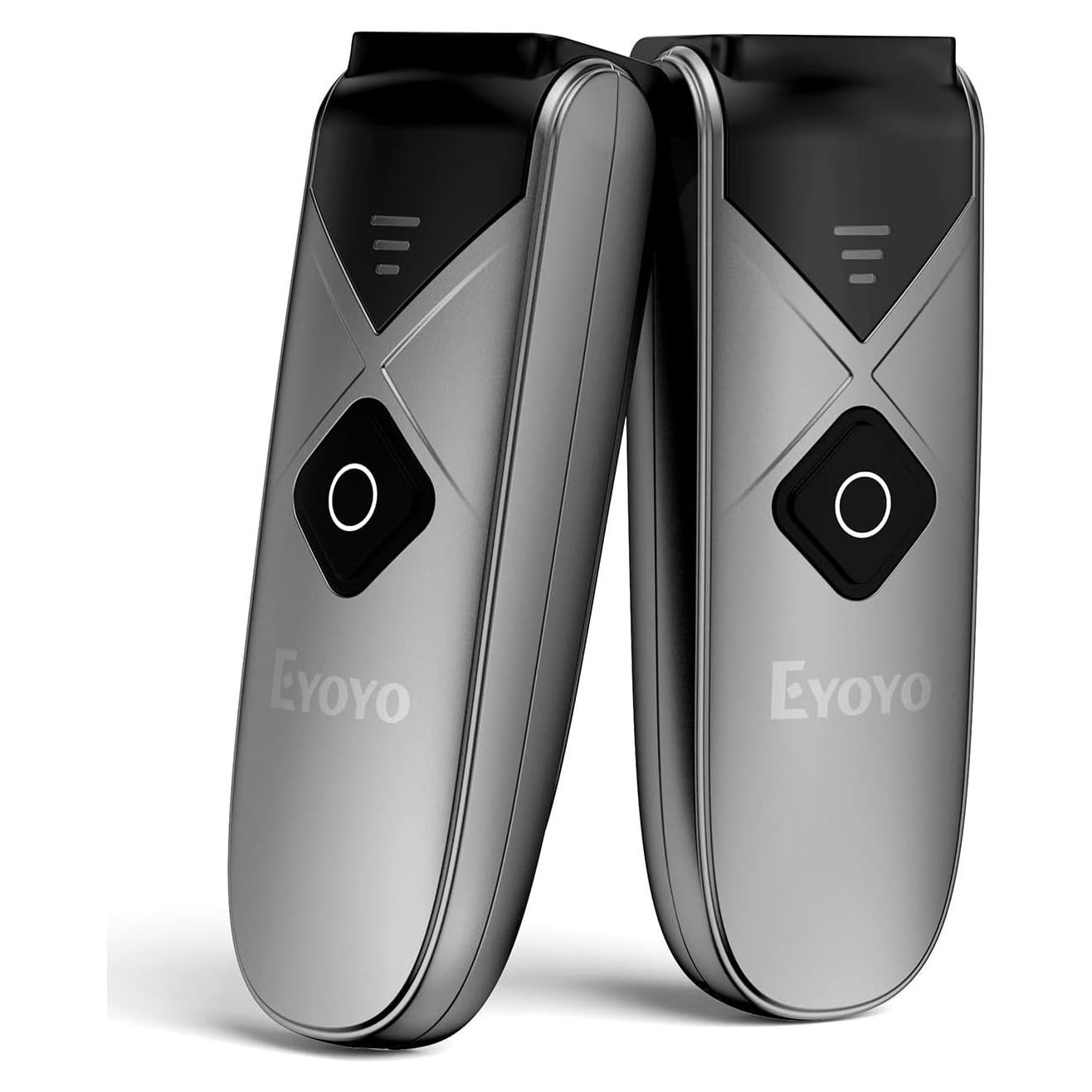 Escáner de Código de Barras Inalámbrico Eyoyo 2-Pack 2D/1D