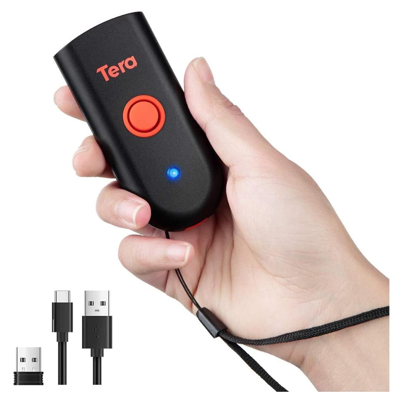 Escáner de Código de Barras Inalámbrico Tera Mini 2D IP66