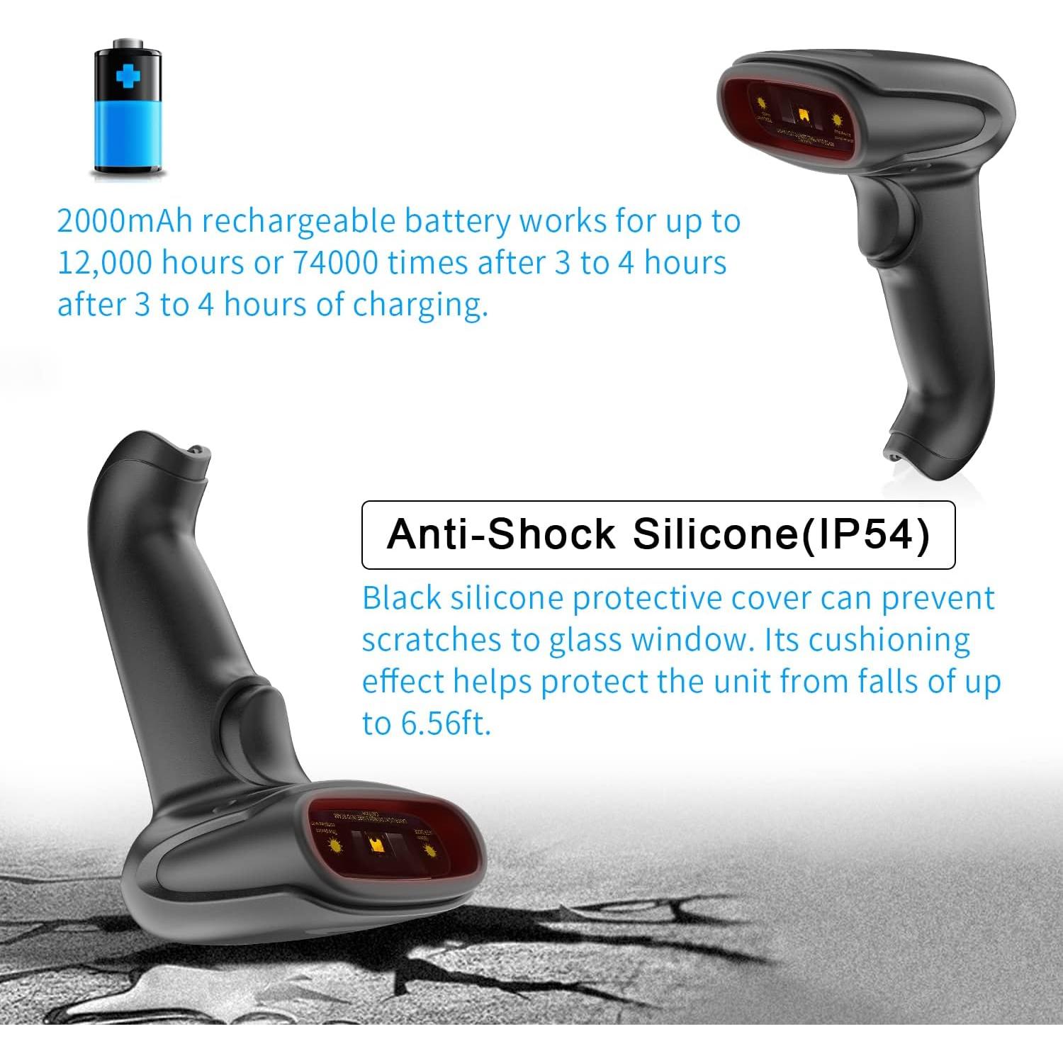 Escáner de Código de Barras Bluetooth 2D Alacrity NA-6706DB