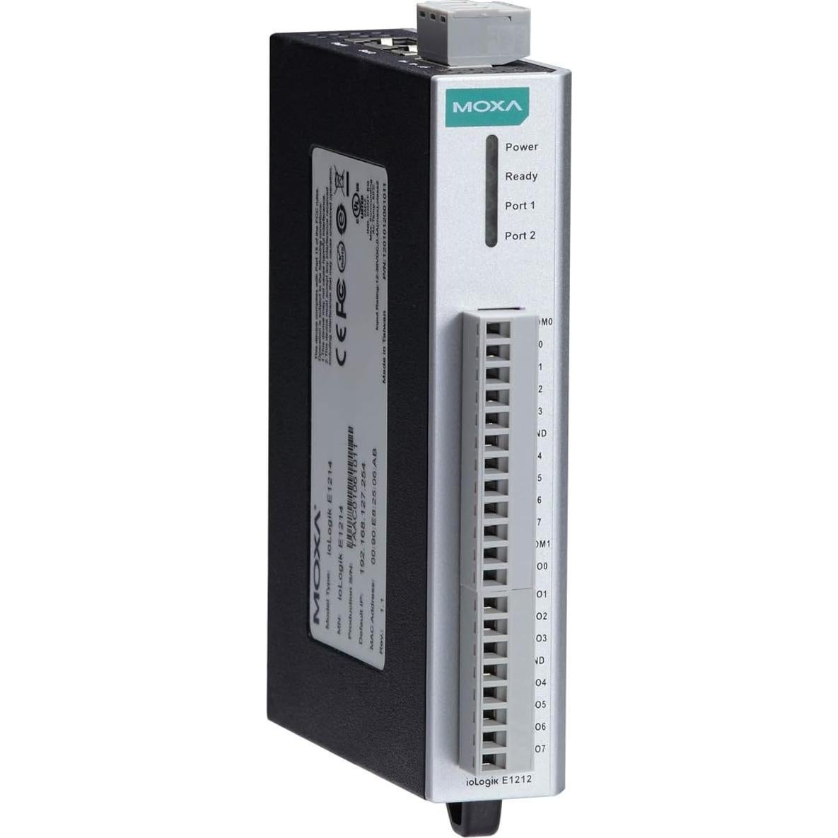 Moxa ioLogik E1210-T I/O Remoto Ethernet 16 DIs 2 Puertos