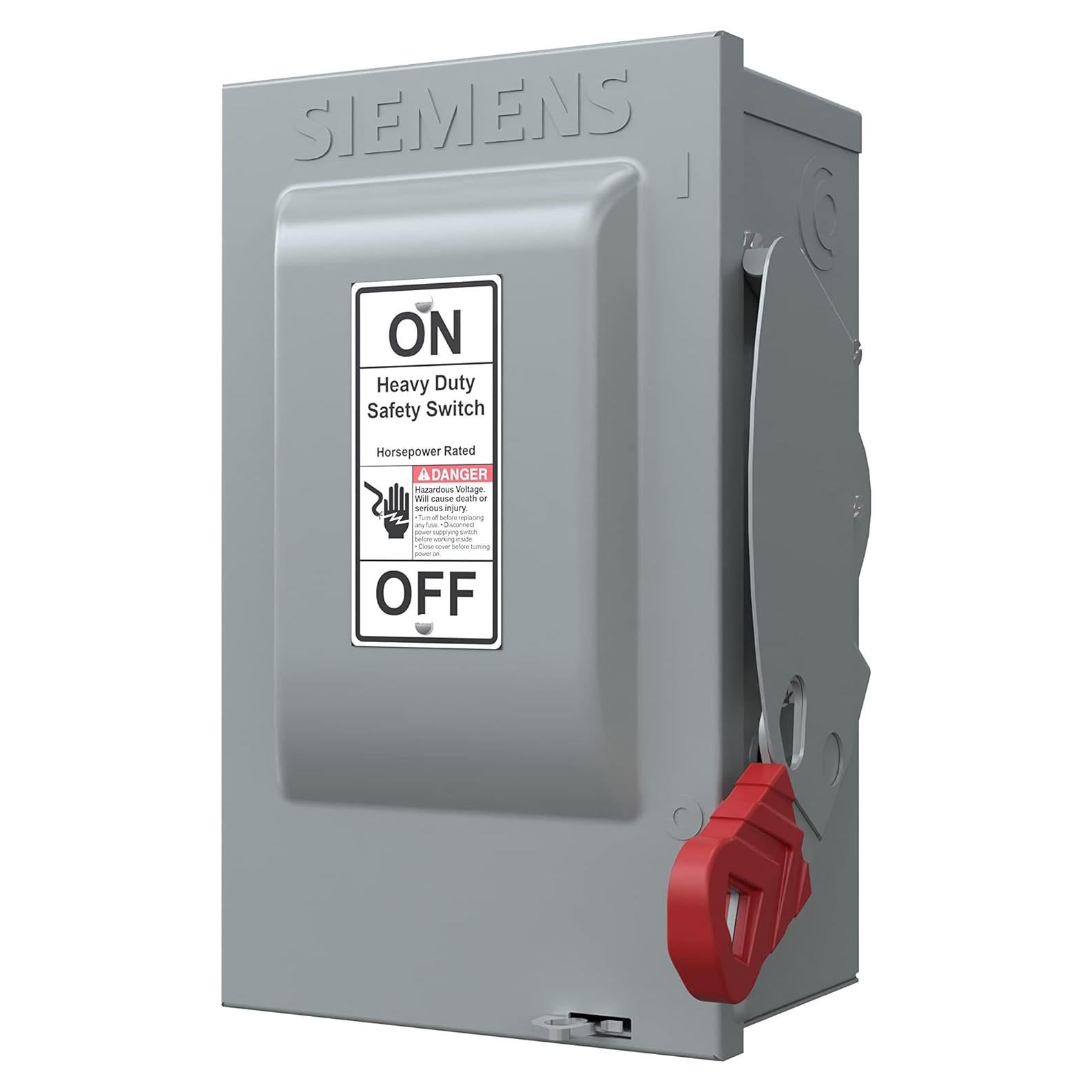 Interruptor de Seguridad Siemens HNF361 30A 3 Polo 600V No Fusible