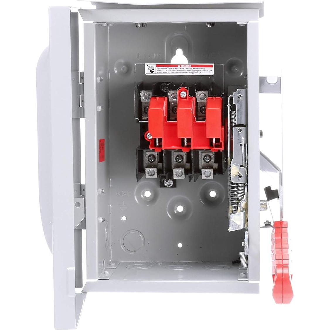 Interruptor de Seguridad Siemens HNF361R 30A 3 Polo 600V No Fusible