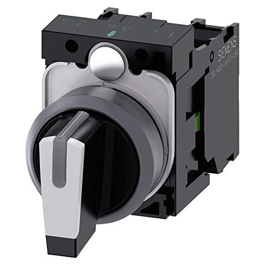 Interruptor Selector Siemens 3SU1130 I-O-II 22mm IP66 IP67 IP69K