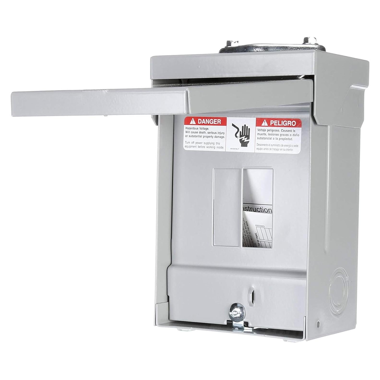 Caja de Interruptores Exteriores Siemens 60 Amperios Gris