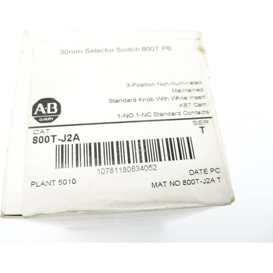 Switch Industrial Allen Bradley 800T-J2A Serie T Blanco