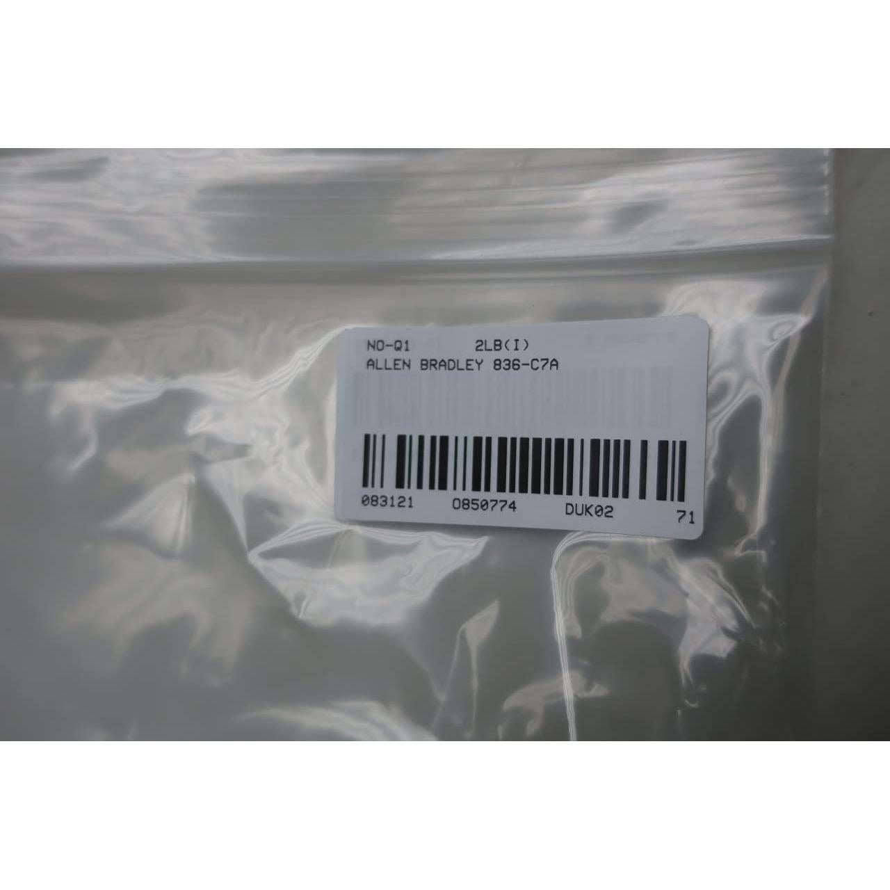 Interruptor de Presión Allen Bradley 836-C7A 1/4 NPT 4-150 PSI