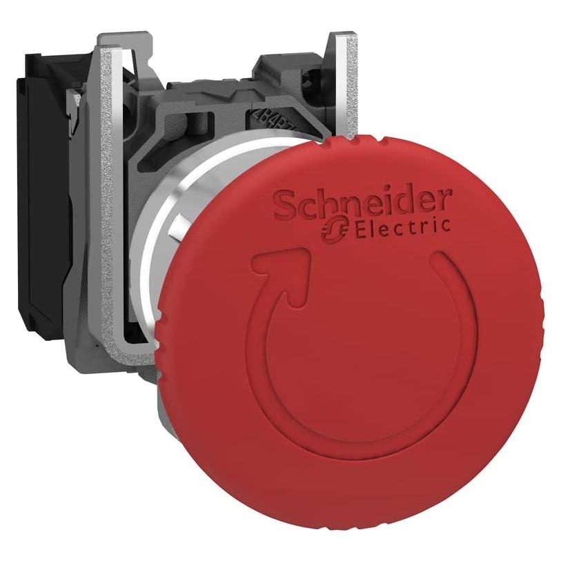 Botón de Parada de Emergencia Schneider Electric XB4BS8442 40mm