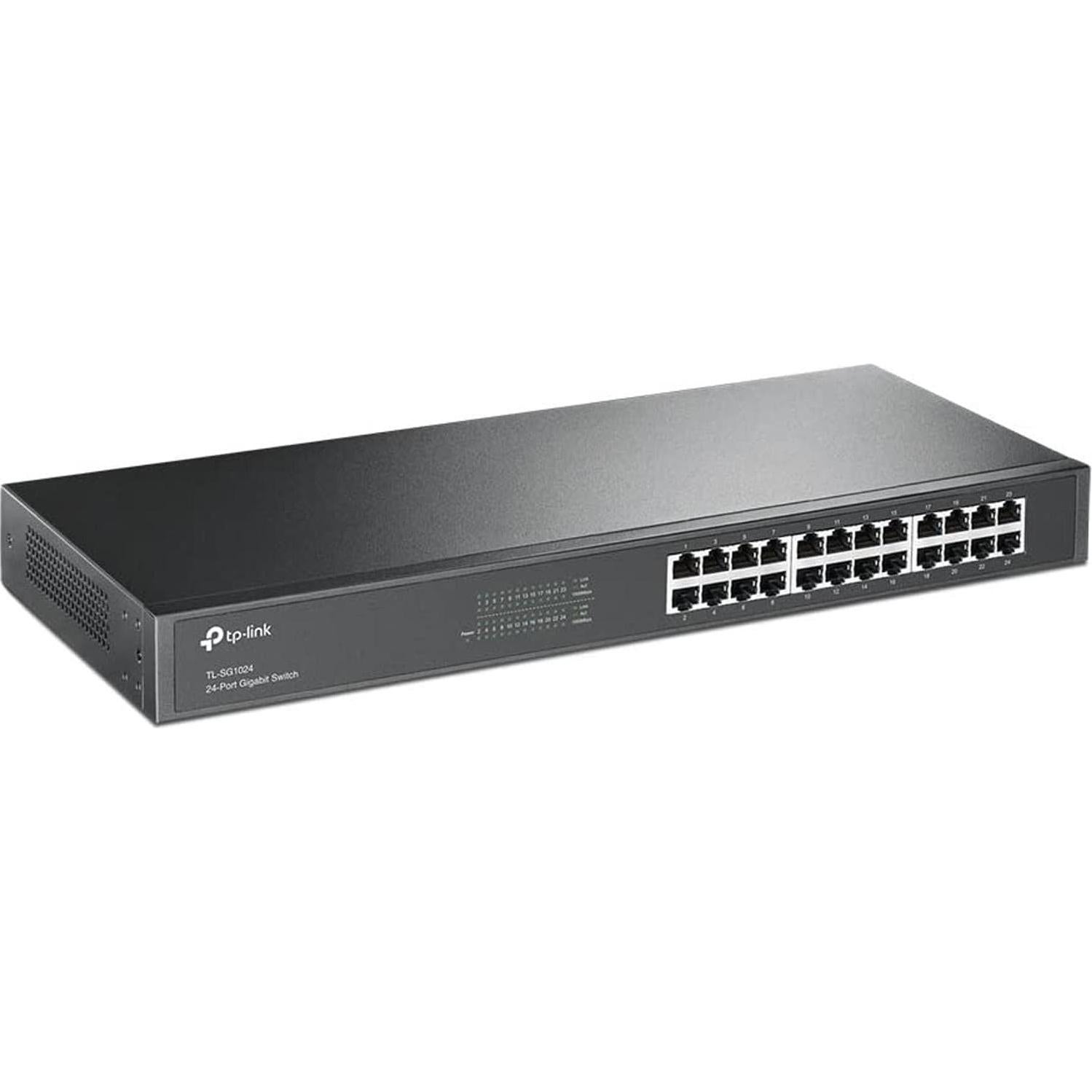 Interruptor Ethernet Gigabit TP-Link TL-SG1024 24 Puertos