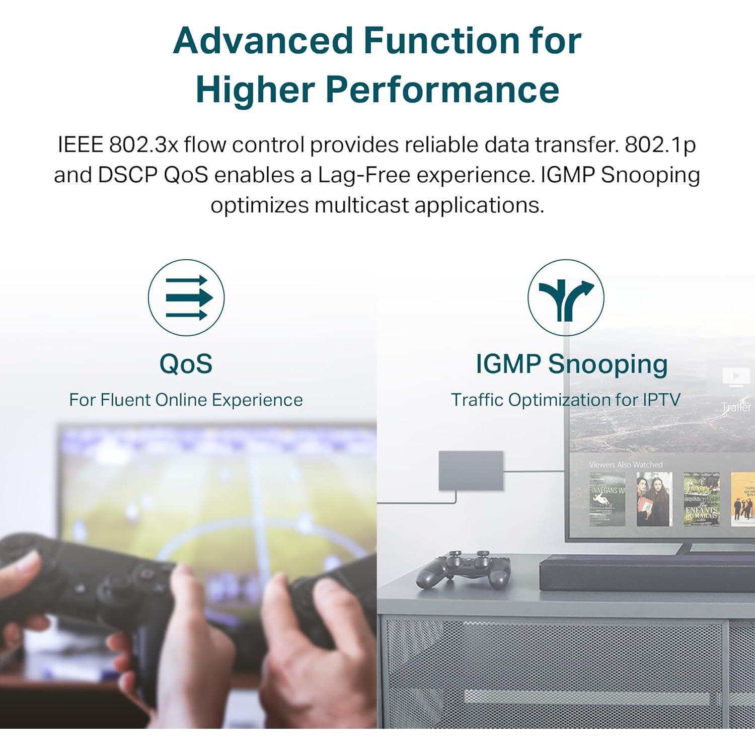 Switch Gigabit TP-Link 16 Puertos TL-SG1016DE Metal 0.91kg