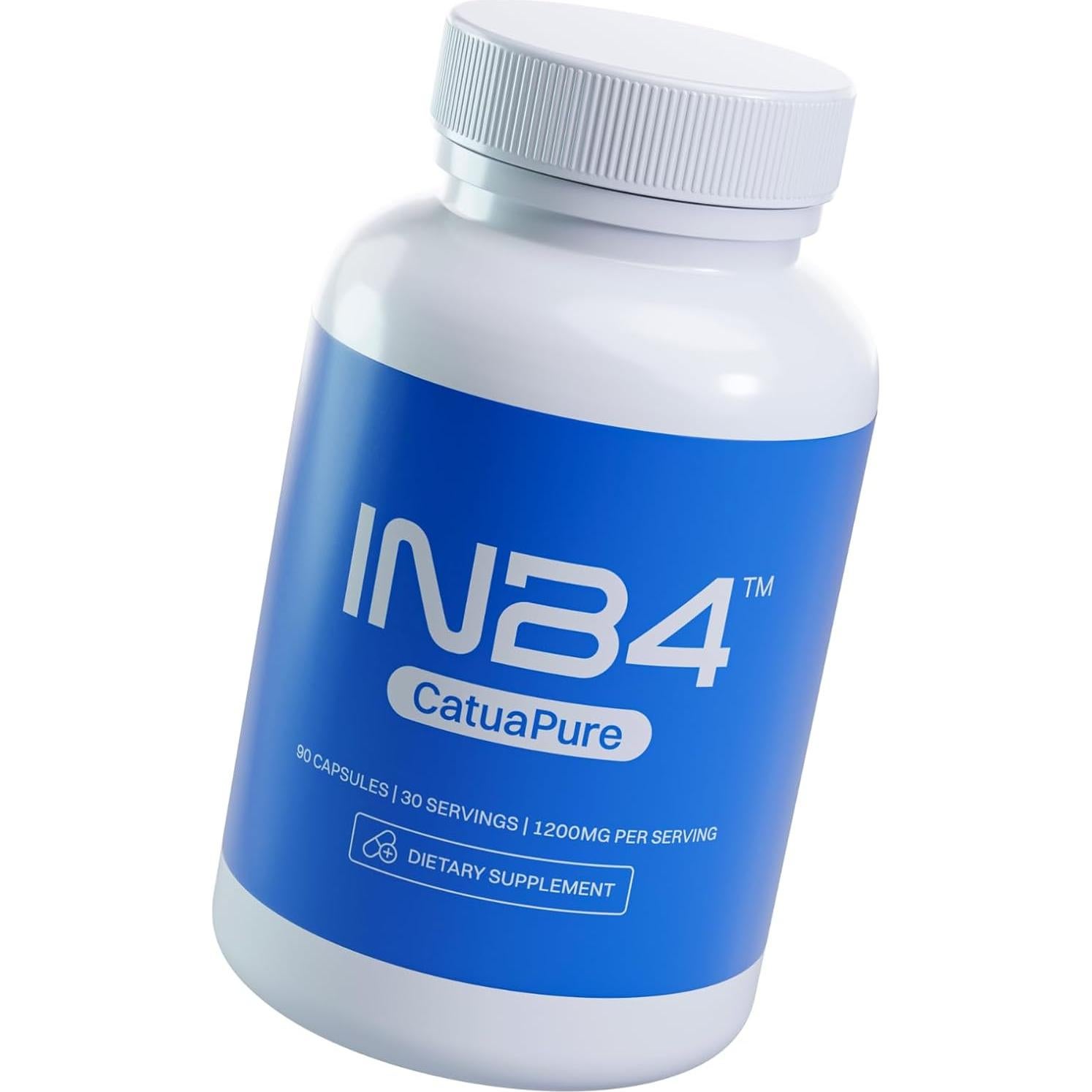 Extracto de Catuaba INB4 1200mg 90 Cápsulas Hecho en EE. UU.