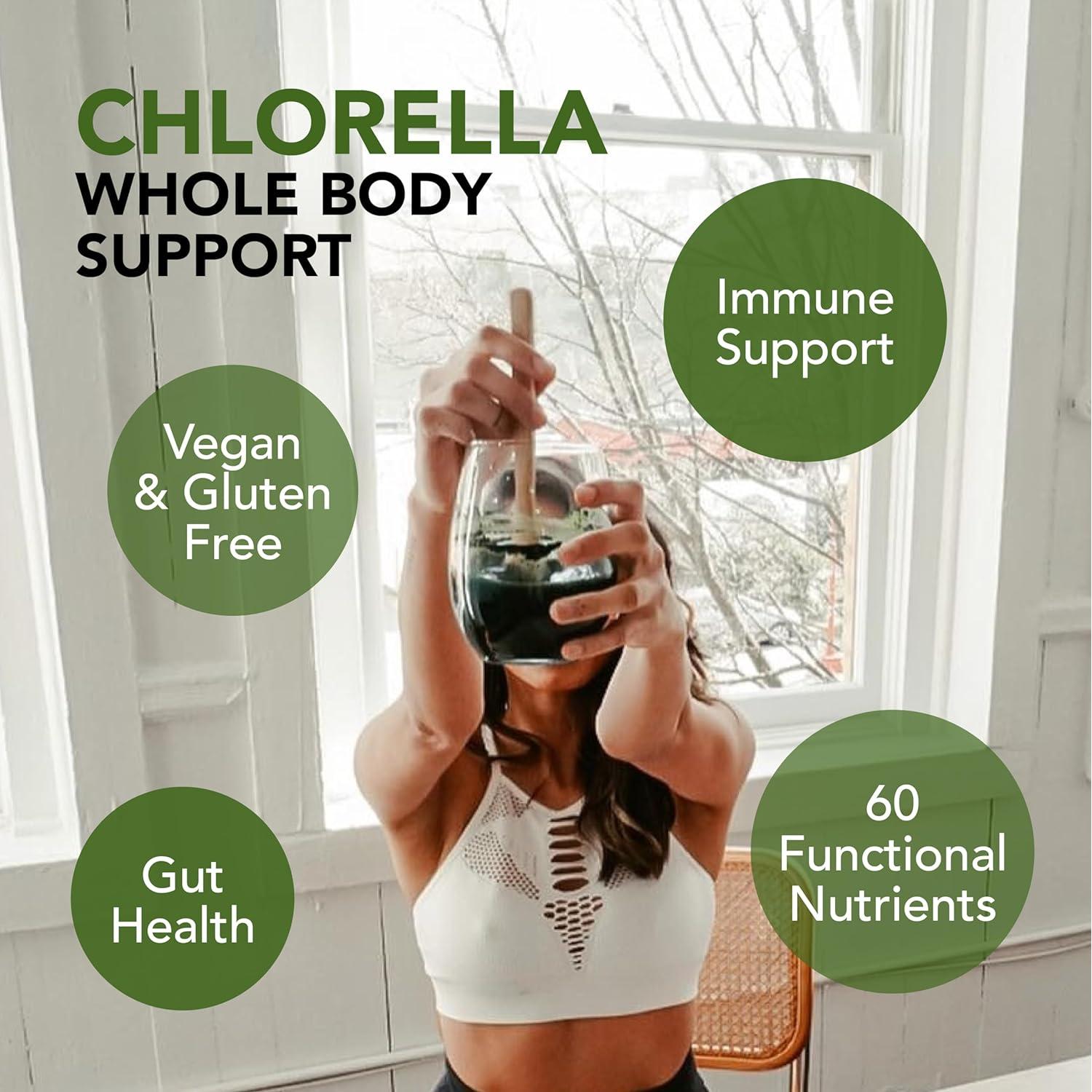 Polvo de Chlorella Sun 30g - Superalimento Vegano Sin Gluten