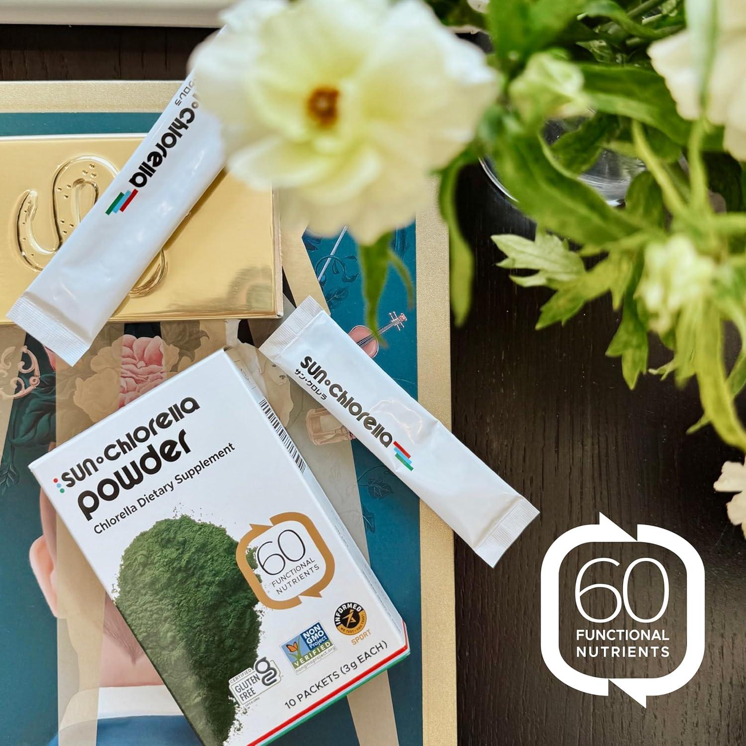 Polvo de Chlorella Sun 30g - Superalimento Vegano Sin Gluten