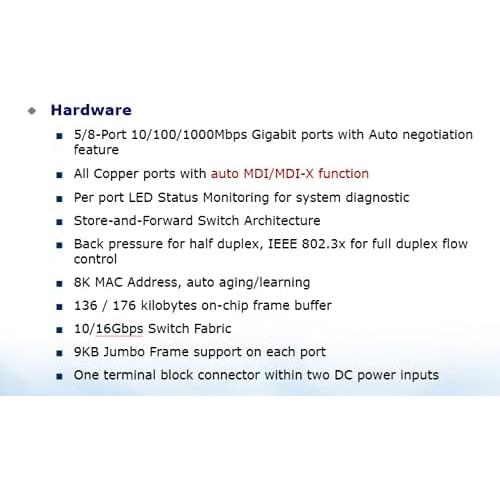 Interruptor Industrial Gigabit Ethernet Planet IGS-801T 8 Puertos