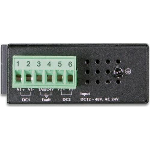 Switch Industrial Planet ISW-500T 5 Puertos 10/100TX IP30