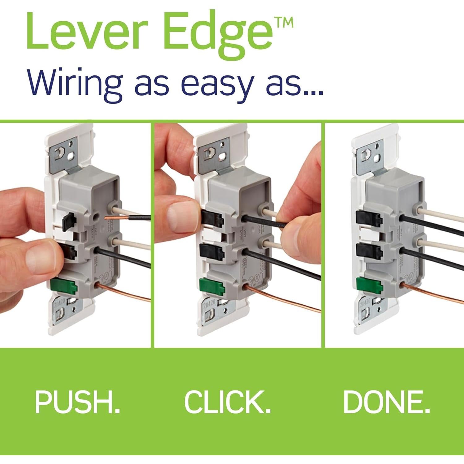 Tomacorriente Dúplex 15A Leviton E5325-SW Blanco