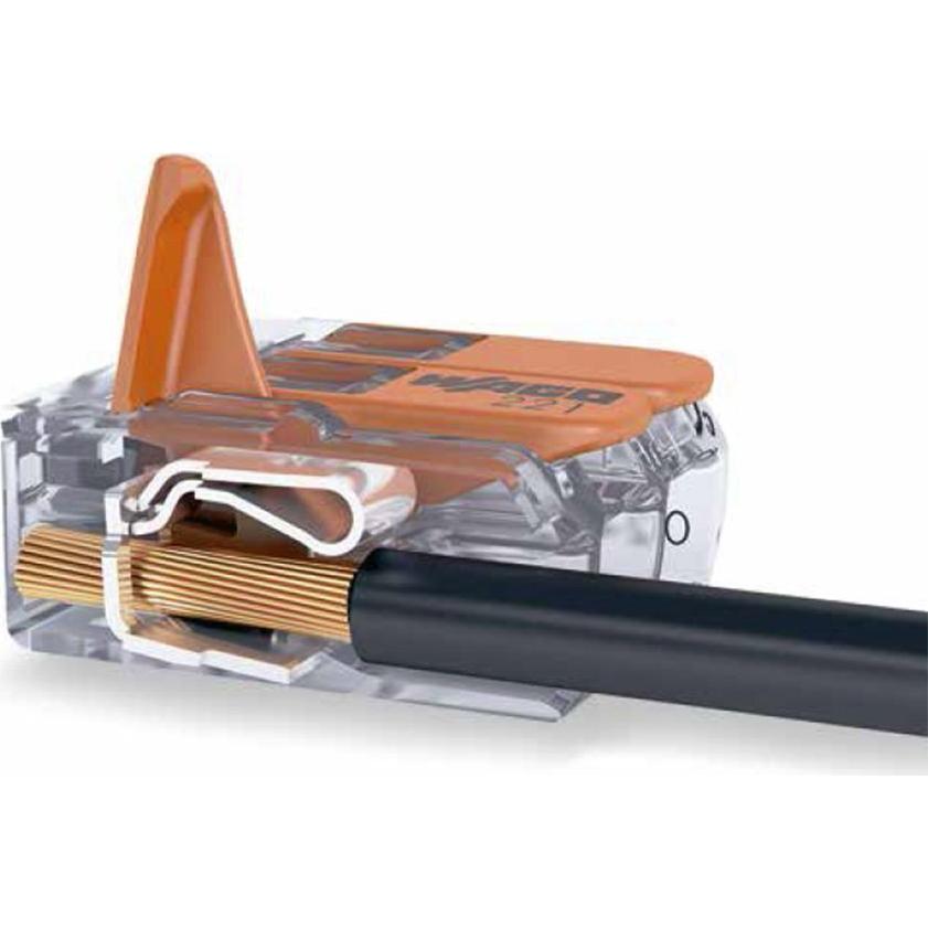 Conectores Compactos Wago 221-413 3 Conductores Paquete 10
