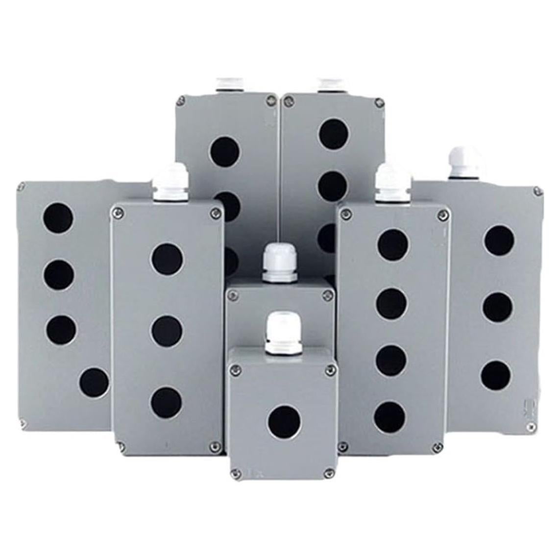 Caja de Control de Interruptor Impermeable YX-FA 3 Agujeros