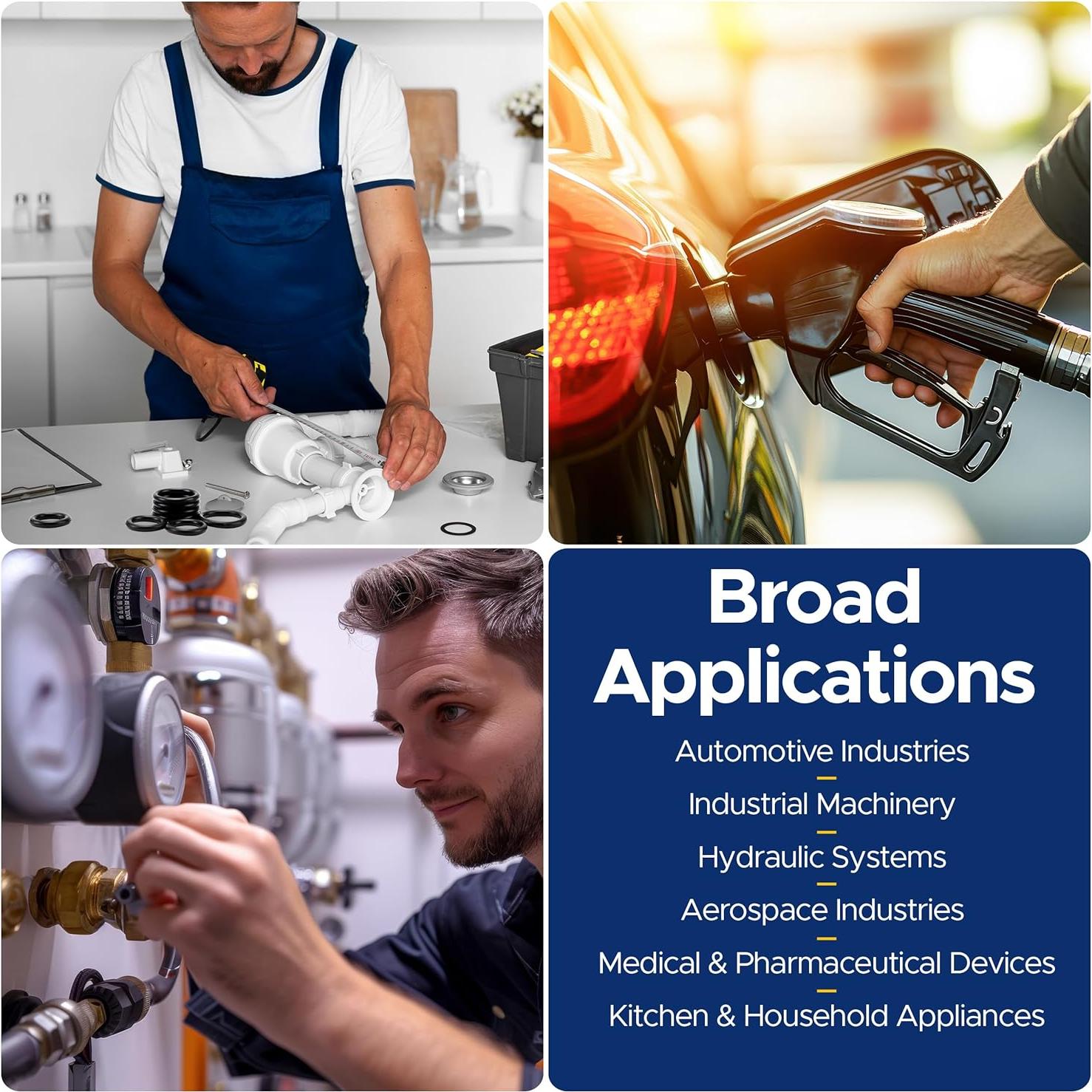 Kit de Anillos en O AAM Esenciales 960 Piezas Nitrilo