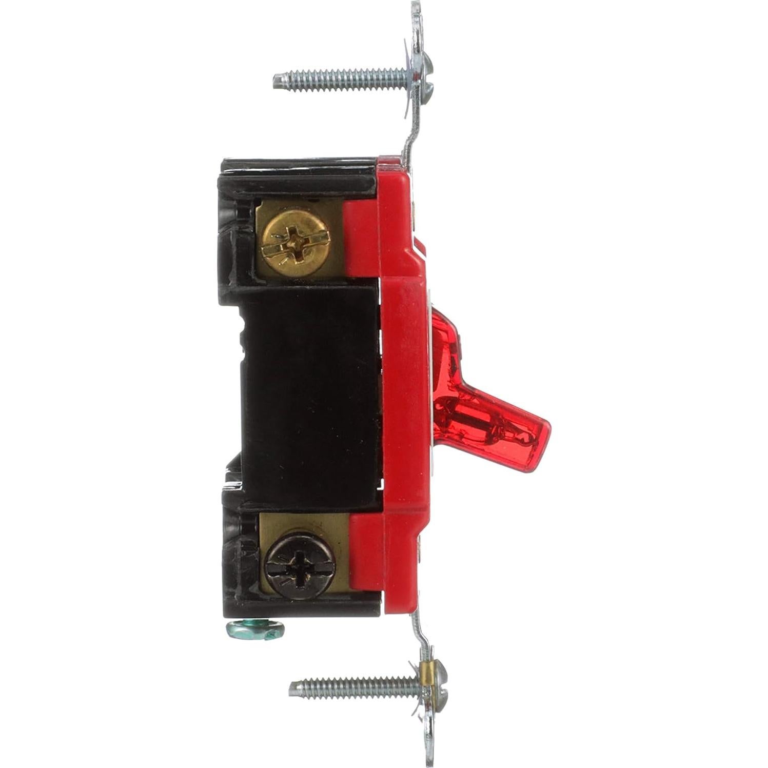 Interruptor de Palanca Eaton AH1221PL 20A 120V Rojo Industrial