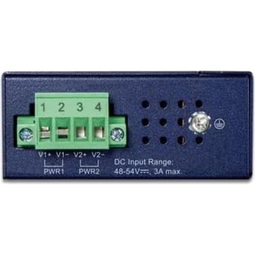 Interruptor Industrial PoE+ PLANET IGS-504PT 4 Puertos 10/100/1000T