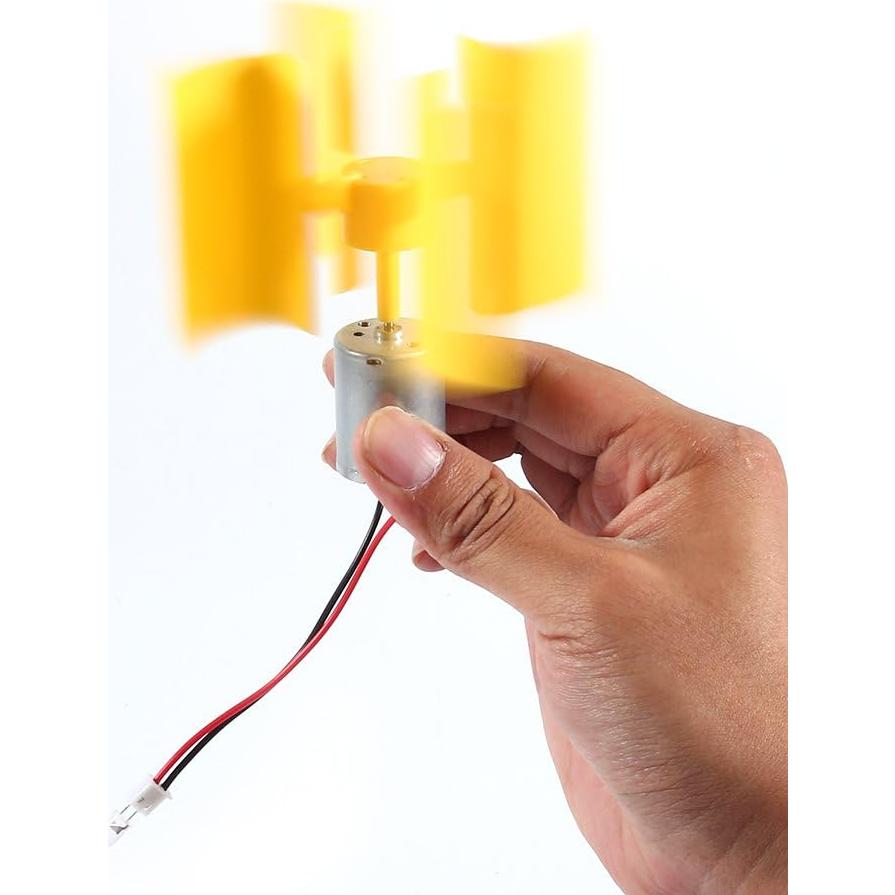 Generador Eólico Vertical Eatbuy 100mm para Educación Científica