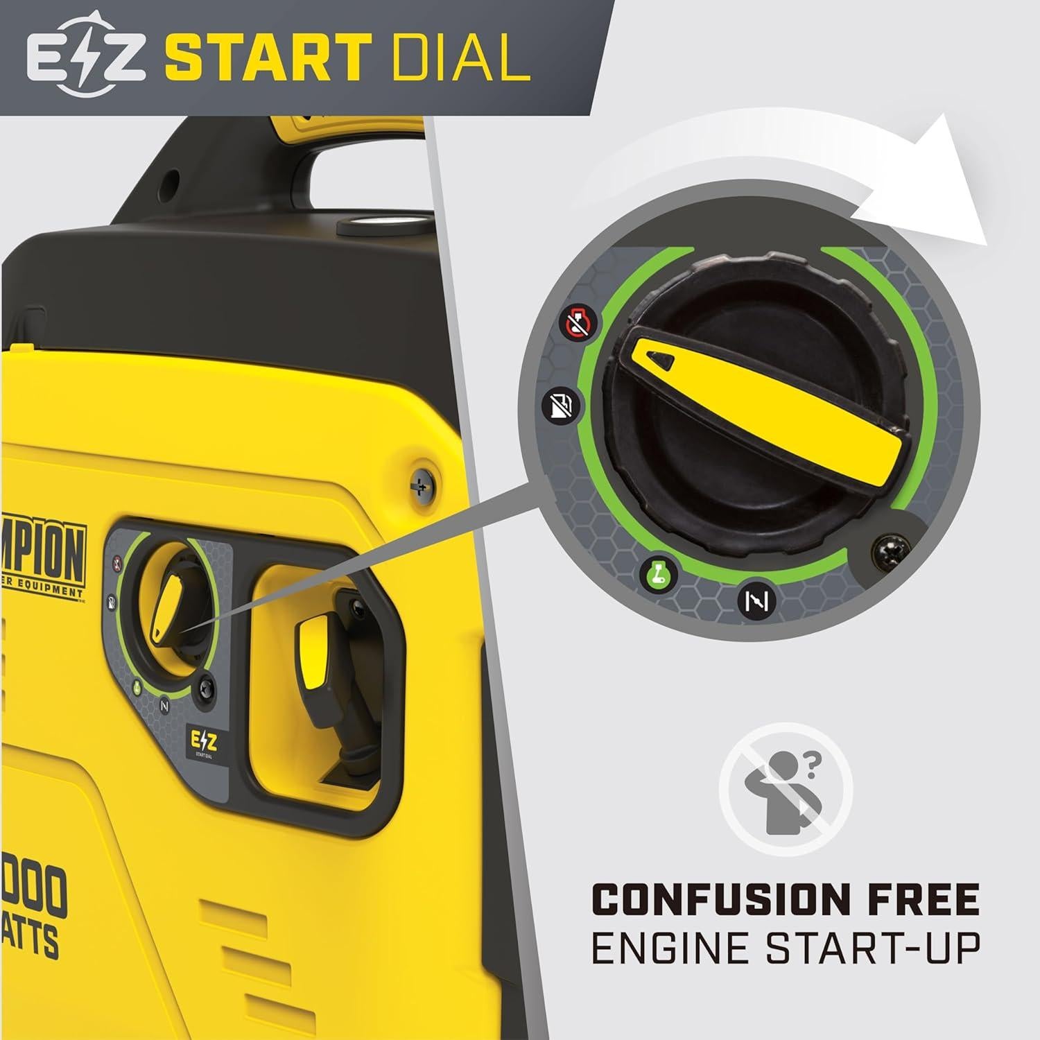 Generador Inversor Portátil Champion 4000W con Escudo de CO