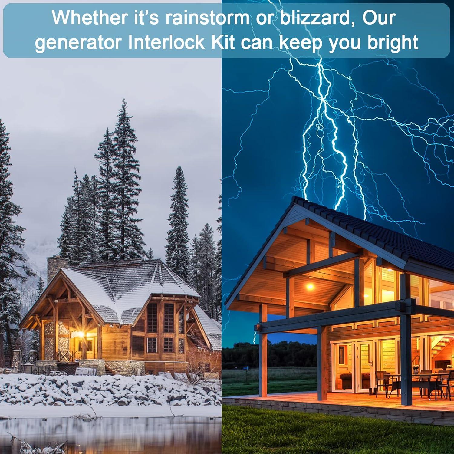 Kit de Interbloqueo de Generador XMK para Paneles Siemens/Murray 100A