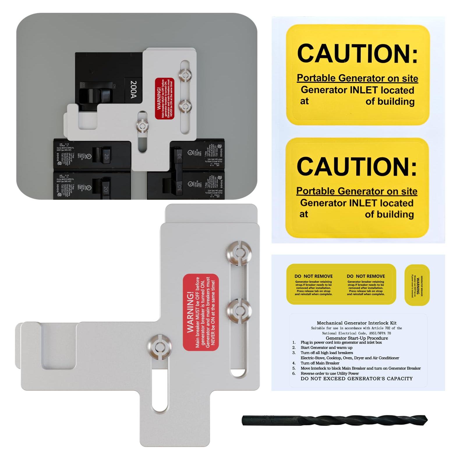 Kit de Interbloqueo de Generador SPZOCE SIE-P2 150/200A