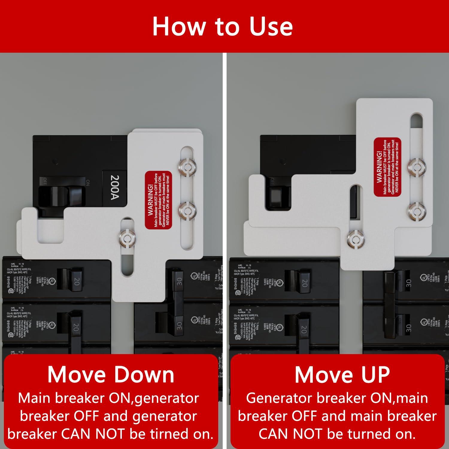 Kit de Interbloqueo de Generador SPZOCE SIE-P2 150/200A
