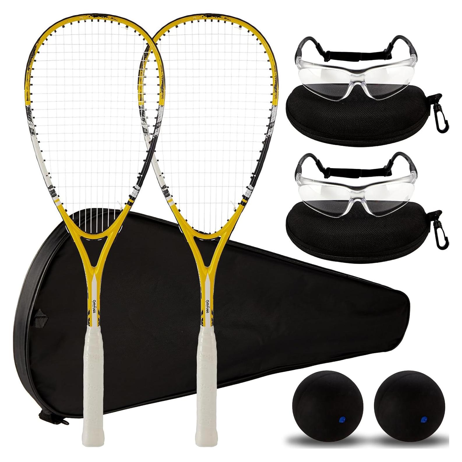 Juego de 2 Raquetas de Squash Conderyang para Principiantes