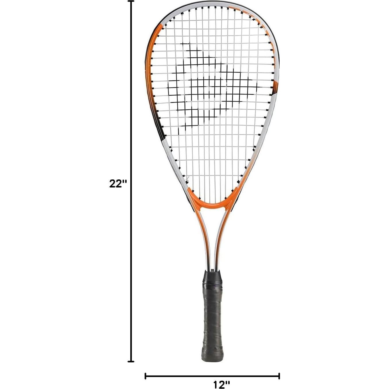 Raqueta de Squash Junior Dunlop Sports 22" Naranja/Blanco
