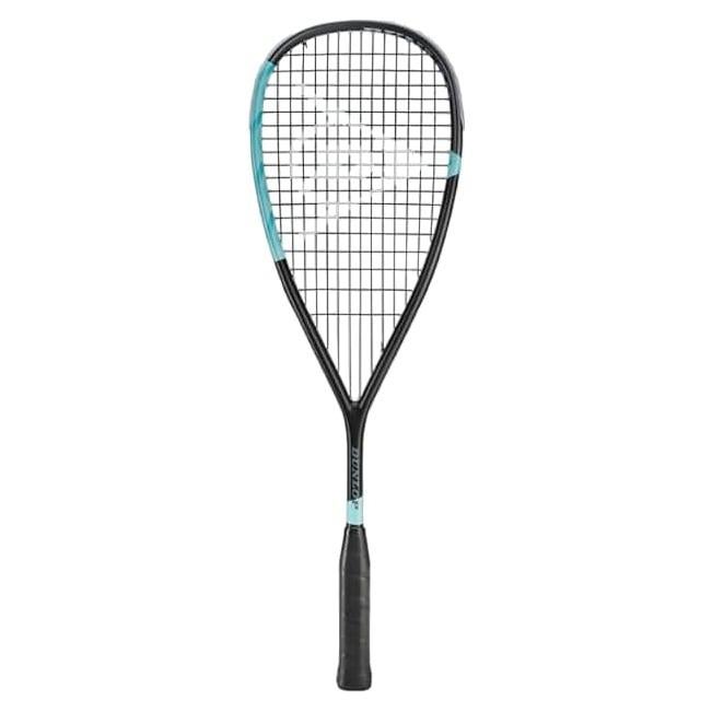 Raqueta de Squash Dunlop Blackstorm Ti SLS 130g Grafito