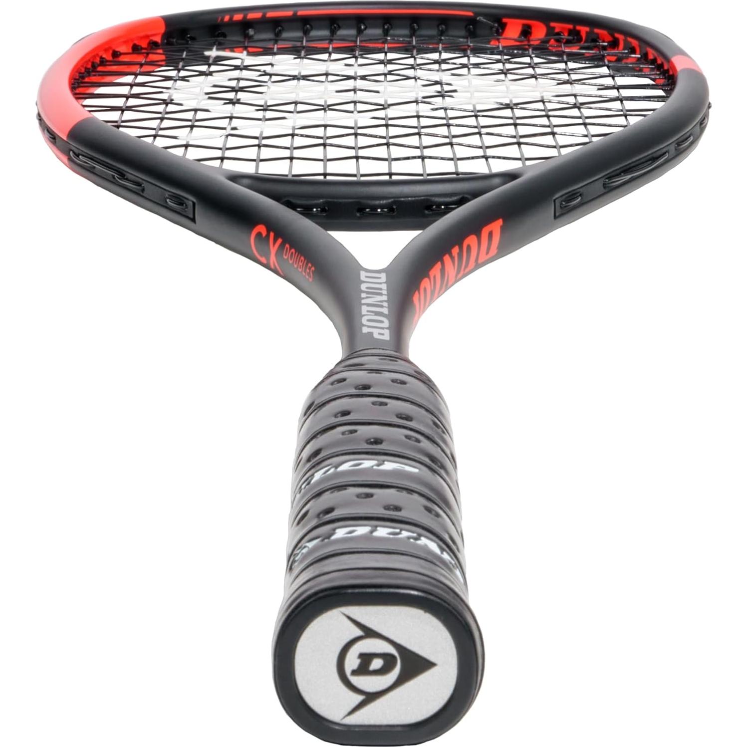 Raqueta de Squash Dobles Dunlop Sports CX - Fibra de Carbono 145g