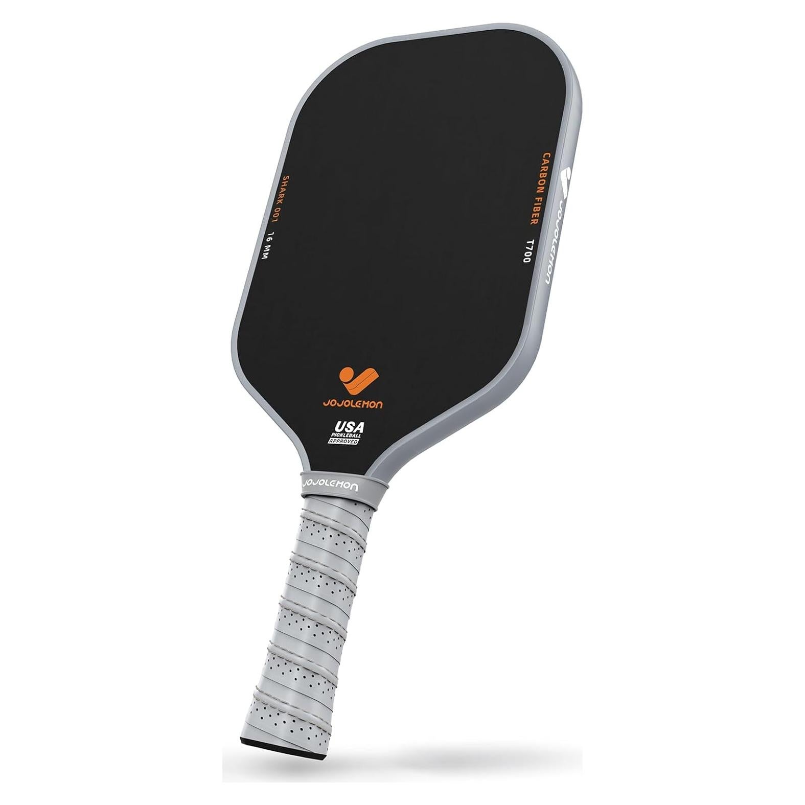 Pala de Pickleball Jojolemon Shark 001 Fibra de Carbono 16mm