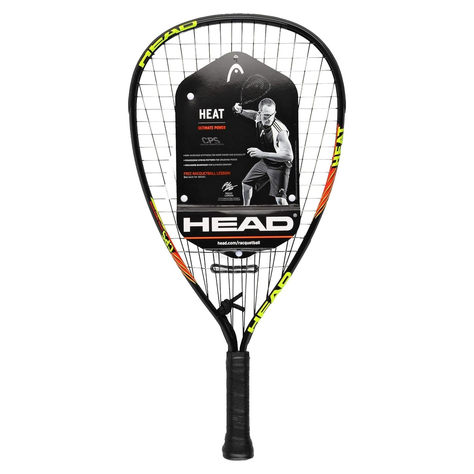 Raqueta de Racquetball HEAD CPS Heat 690 cm² 200 g