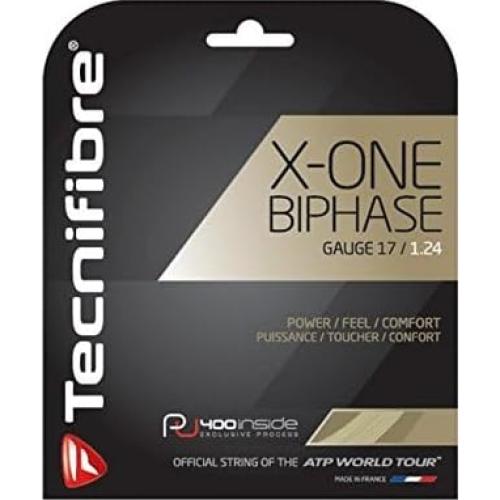 Cuerdas de Squash Tecnifibre X-One Biphase 18g Natural