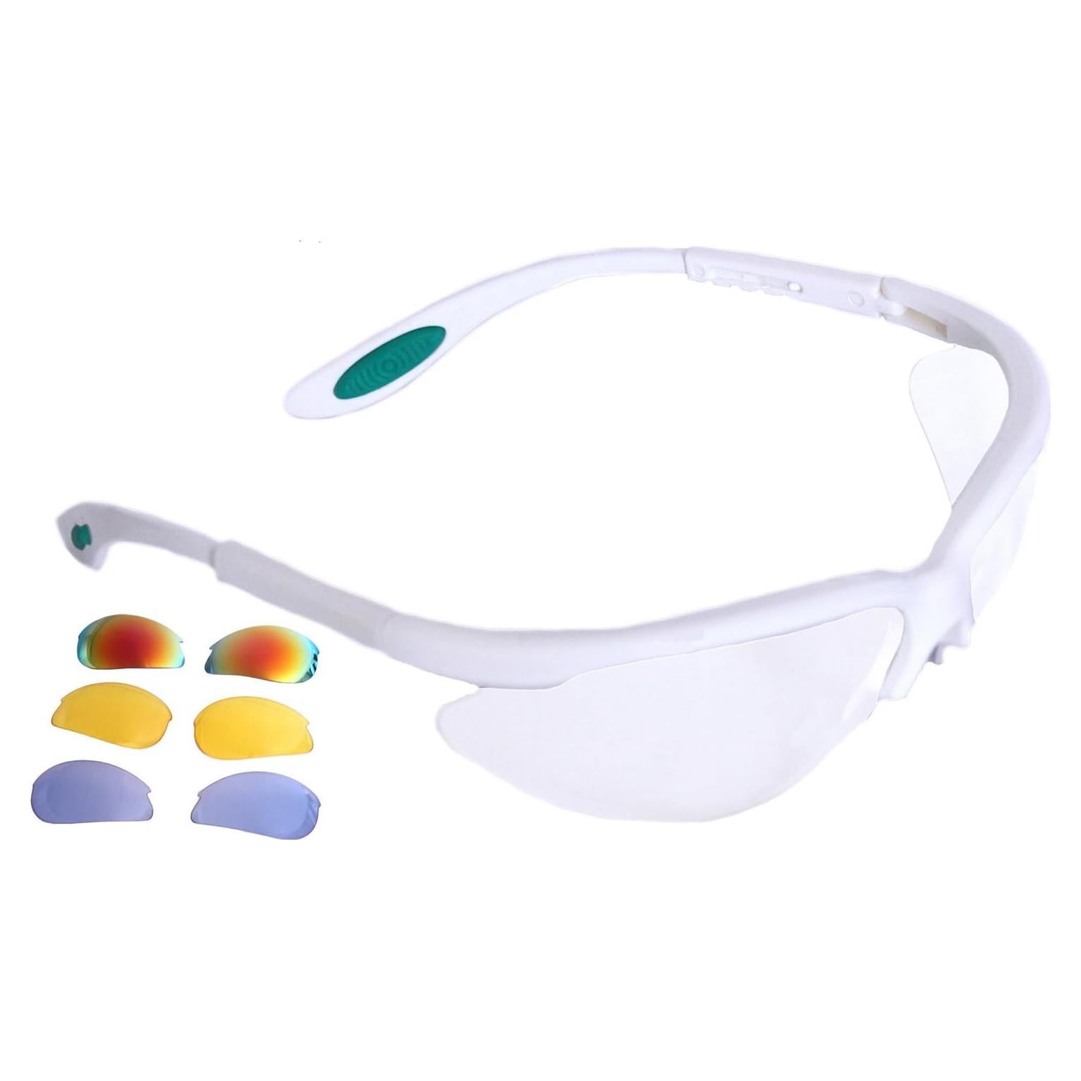 Gafas de Protección Python RG Multi Lense Racquetball - Negro/Blanco