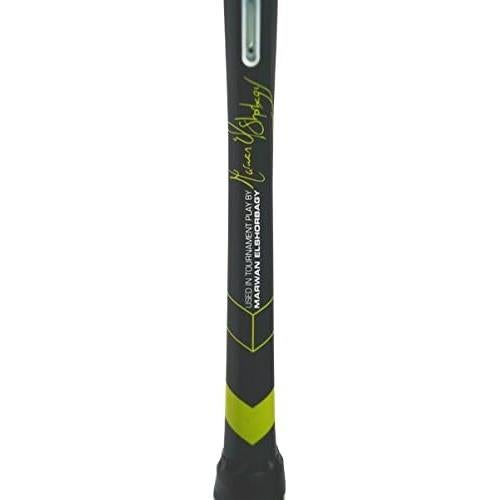 Raqueta de Squash Harrow Fury Negra/Amarilla 181g