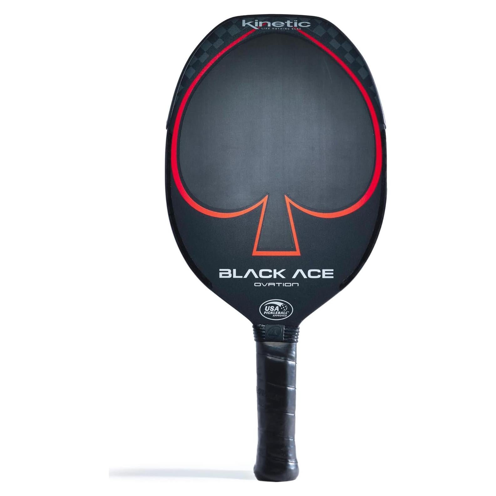 Paleta de Pickleball ProKennex Black Ace Ovation - Fibra Carbono TORAY
